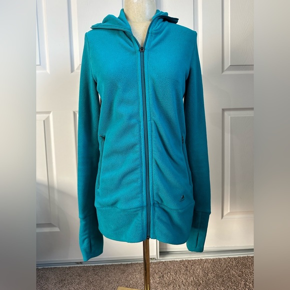 Woman’s Adidas hooded fleece size Medium - Picture 1 of 7